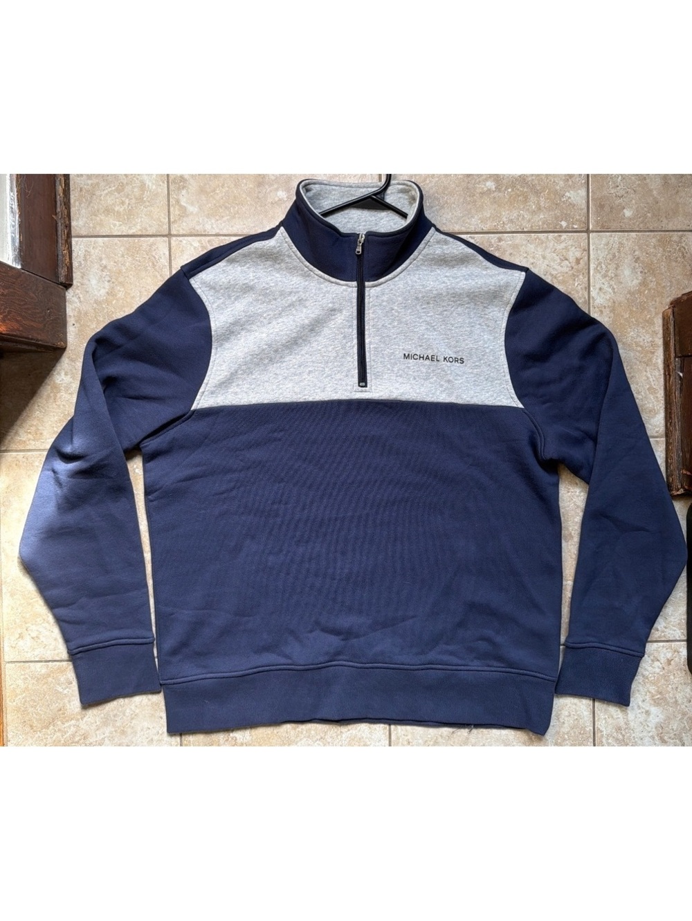 XL - Men - Michael Kors Quarter Zip Pullover (NWT)